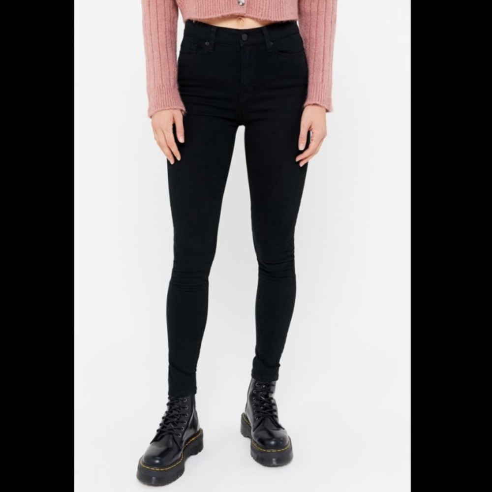 BDG urban outfitters black twig high rise jeans